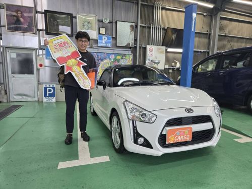 ダイハツ コペン ローブ　ご納車させていただきました。