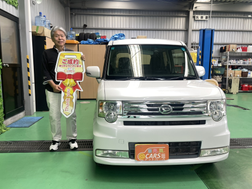 ダイハツ ムーヴコンテ カスタム G　ご納車させて頂きました。