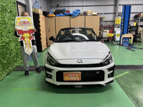 トヨタ コペン GR スポーツ　新車　納車させていただきました。
