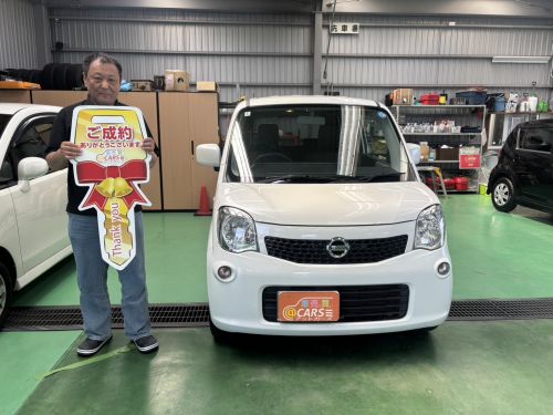 日産 モコ S　ご納車させていただきました。
