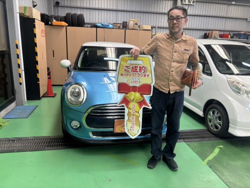 BMW MINI ミニ クーパーご納車させていただきました。