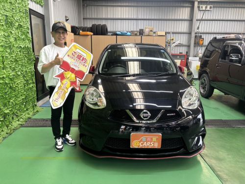 日産　マーチ　ニスモ　ご納車させていただきました