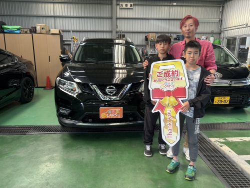 エクストレイル 2.0 20X 4WD　ご納車させていただきました。
