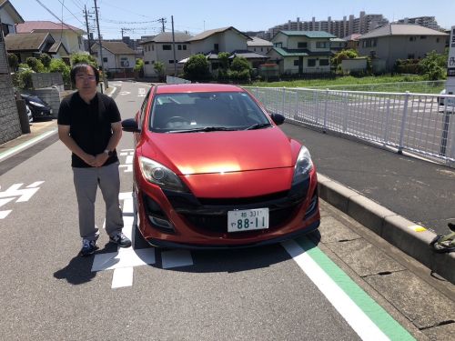 マツダ アクセラスポーツ 2.0 20S ご納車させて頂きました。