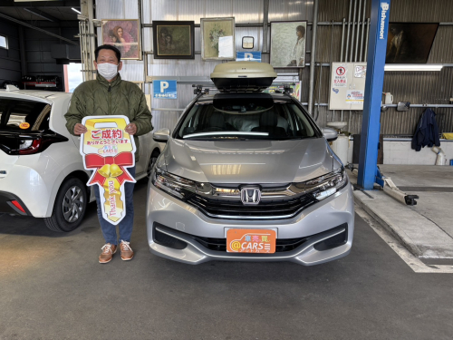 ホンダ シャトル 1.5 ハイブリッド X　ご納車させて頂きました。