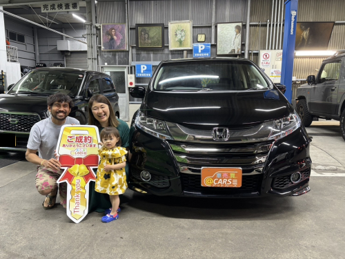 ホンダ オデッセイ 2.0 ハイブリッド アブソルート ホンダセンシング EXパッケージ　ご納車させて頂きました。