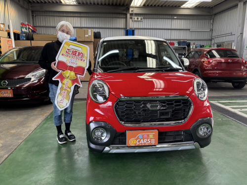 ダイハツ キャスト アクティバ Gターボ SAII ご納車させて頂きました。
