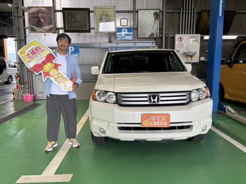 ホンダ クロスロード 2.0 20Xi　ご納車させて頂きました。