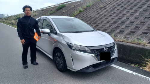  日産 ノート 1.2 ご納車させて頂きました。