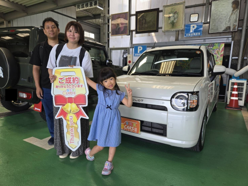 ダイハツ ミラトコット X SAIII　ご納車させて頂きました。