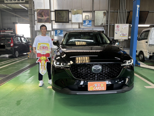 マツダ CX-5 2.0 20S ブラック セレクション　ご納車させて頂きました。