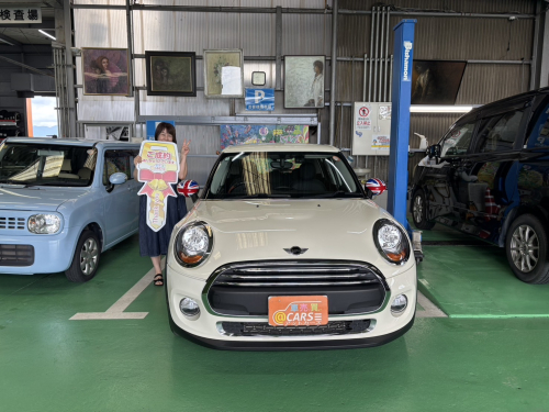 BMW MINI ミニ ワン　ご納車させて頂きました。