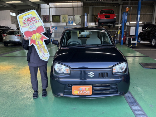 スズキ アルト F　ご納車させて頂きました。