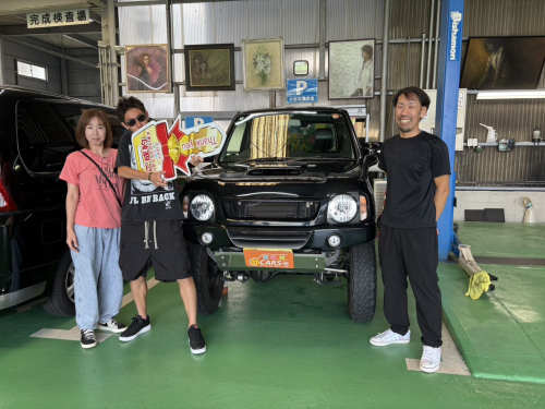 スズキ ジムニー ランドベンチャー 4WD　ご納車させて頂きました。