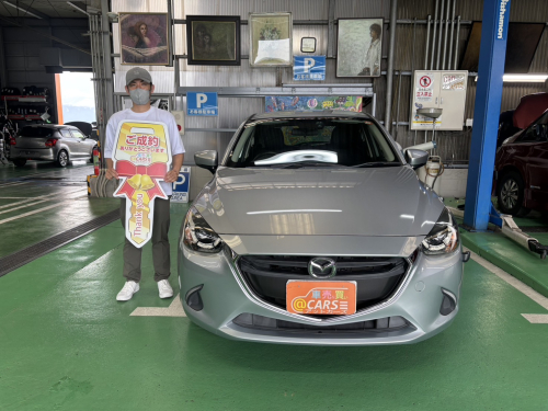  マツダ デミオ 1.3 13S　ご納車させて頂きました。