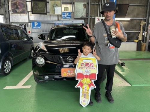 日産 ジューク 1.5 15RX　ご納車させて頂きました。