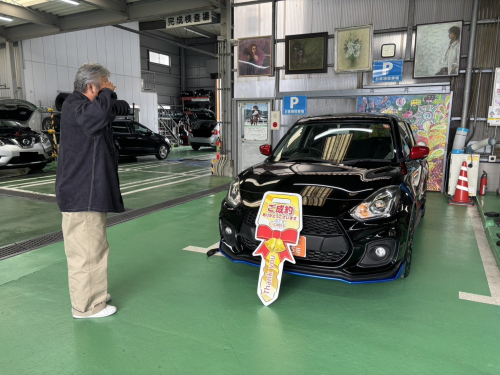スズキ スイフト 1.4 スポーツ　ご納車させて頂きました。