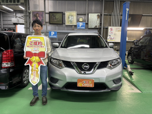 日産 エクストレイル 2.0 20X 4WD　ご納車させて頂きました。