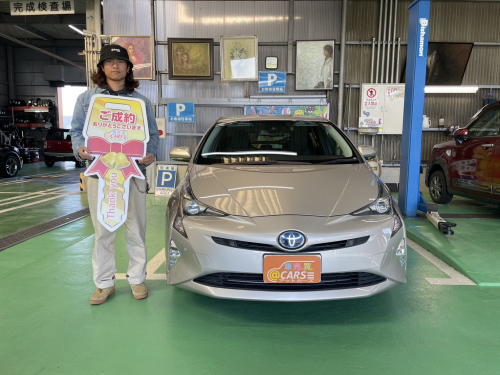 トヨタ プリウス 1.8 S セーフティ プラス ご納車させて頂きました。