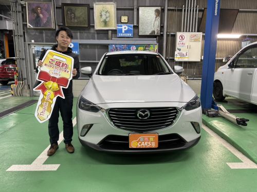 マツダ CX-3 1.5 XD ツーリング　ご納車させて頂きました。