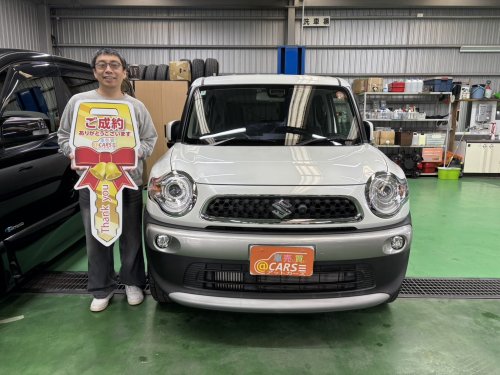 スズキ クロスビー 1.0 ハイブリッド(HYBRID) MZ　ご納車させて頂きました。
