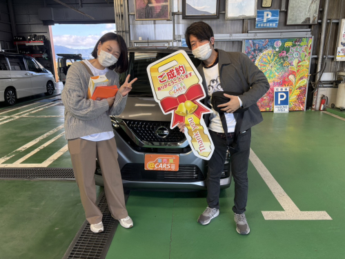 日産 デイズ ハイウェイスターX　ご納車させて頂きました。