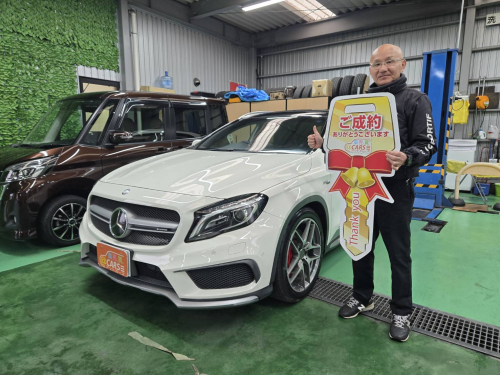 メルセデス・ベンツ GLAクラス AMG GLA45 4マチック 4WD　ご納車させて頂きました。