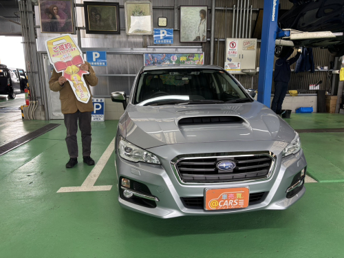 スバル レヴォーグ 1.6 GT アイサイト 4WD　ご納車させて頂きました。