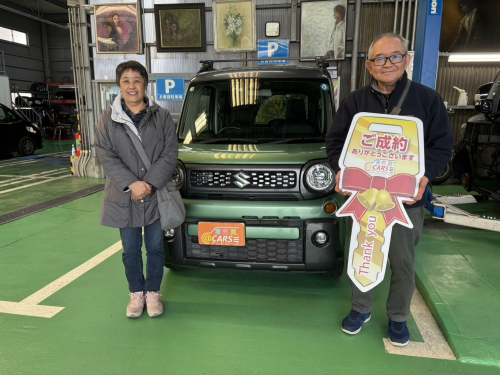 スズキ スペーシアギア ハイブリッド(HYBRID) XZ　ご納車させて頂きました。