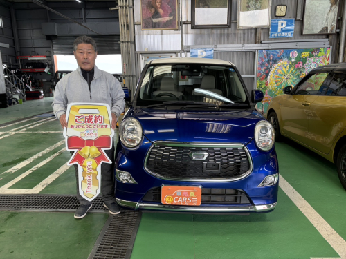 ダイハツ キャスト スタイル G SAII 4WD　ご納車させて頂きました。