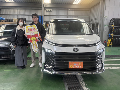 トヨタ ヴォクシー 2.0 S-Z　ご納車させて頂きました。