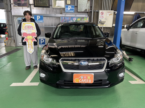 スバル インプレッサスポーツ 2.0 i-S アイサイト 4WD　ご納車させて頂きました。