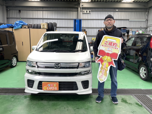 マツダ フレア ハイブリッド XS　ご納車させて頂きました。