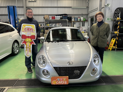 ダイハツ コペン　ご納車させて頂きました。