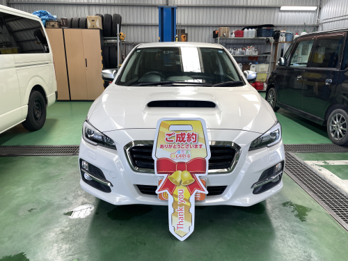 スバル レヴォーグ 1.6 GT-S アイサイト 4WD　ご納車させて頂きました。