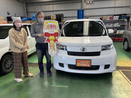 トヨタ bB 1.3 S　ご納車させて頂きました。