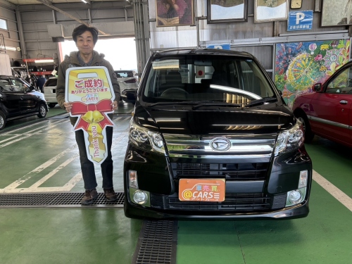 ダイハツ ムーヴカスタム X 　ご納車させて頂きました。