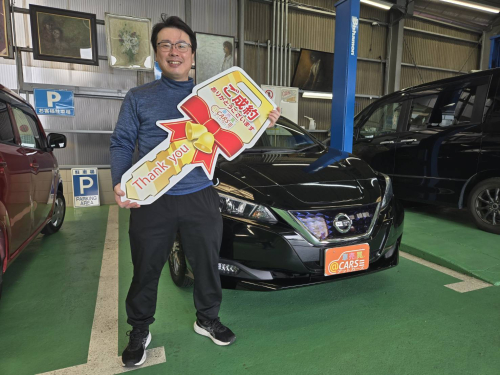 日産 リーフ S　ご納車させて頂きました。