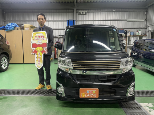 ダイハツ タントカスタム X SA　ご納車させて頂きました。