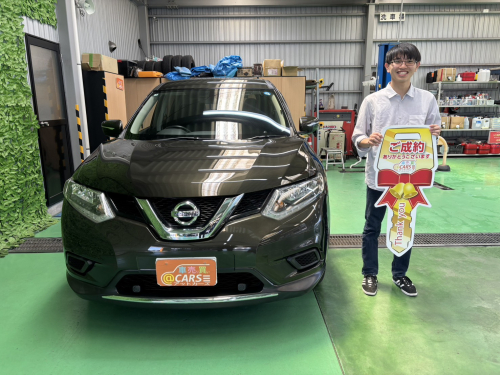 日産 エクストレイル 2.0 20X エマージェンシーブレーキパッケージ ご納車させて頂きました。
