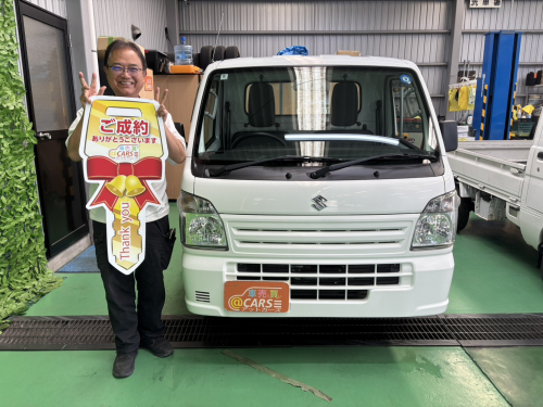 スズキ キャリイ KC エアコン パワステ ご納車させて頂きました。