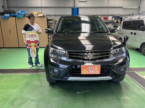 スズキ エスクード 2.4 クロスアドベンチャー 4WD　ご納車させて頂きました。