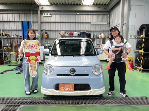 ダイハツ ミラココア L　ご納車させて頂きました。