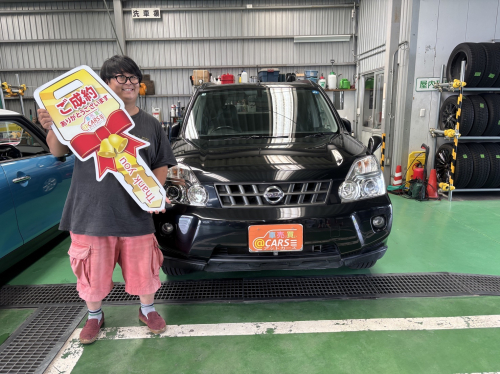 日産 エクストレイル 2.0 20X 4WD　ご納車させて頂きました。