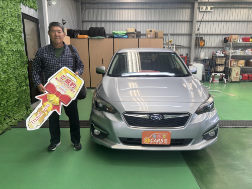 スバルインプレッサをご納車させて頂きました